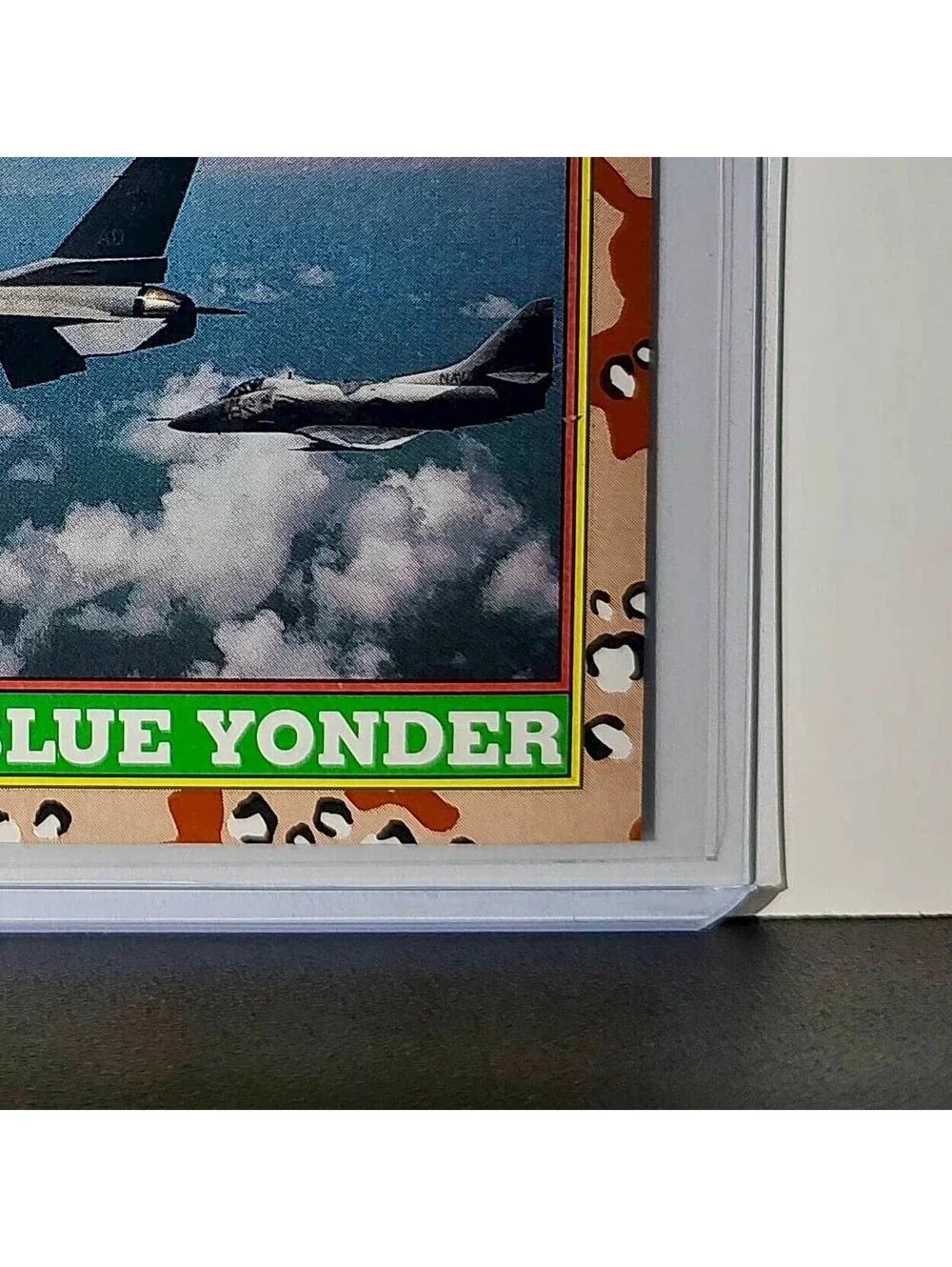 Wild Blue Yonder 1991 Topps Desert Storm #30 Card